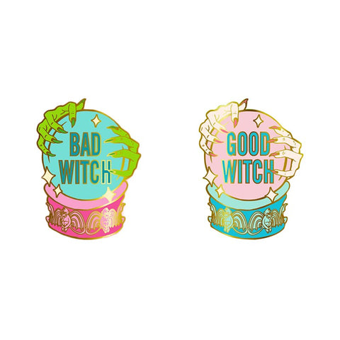 Bad Witch or Good Witch Pin