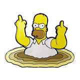 Frappuccino Escape Homer Simpson Pin